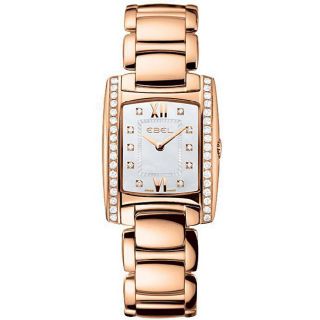 Ebel Brasilia Womens Rose Gold Diamond Watch