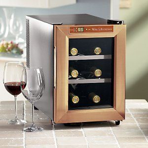 Wine Enthusiast Silent 6 Bottle Wine Refrigerator (Copper