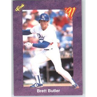 1991 Classic Game (Purple) Trivia Game Card # 4 Bret Butler   Los