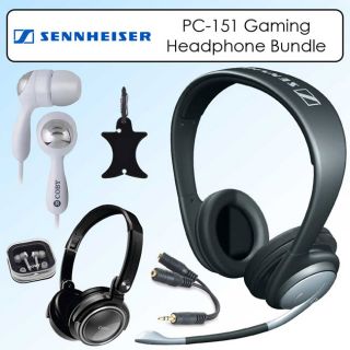 Sennheiser PC151 Over head Noise Cancelling Mic Gaming Headset Kit