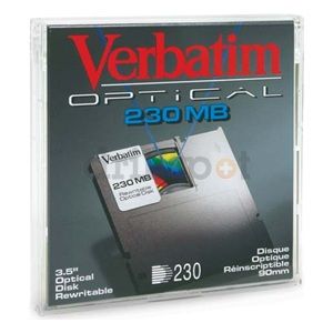 Verbatim 90545 3 1/2" 230 MB Rewritable Optical Disk