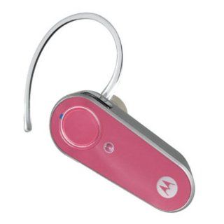 Motorola H385 Bluetooth Headset (Pink) Cell Phones