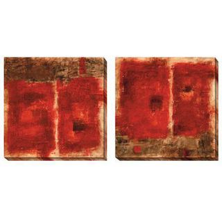 Jane Bellows Quality Control Red Oversized Canvas Art Set Today $