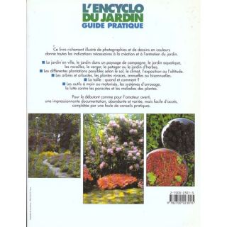 encyclopedie du jardin guide pratique   Achat / Vente livre