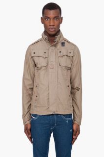 G Star Khaki Halo Recolite Jacket for men