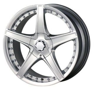 17x7 Sacchi 245 (Silver) Wheels/Rims 4x108/108 (2457720S)  