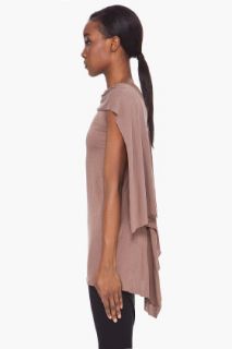 Rick Owens Lilies Draped Front Tank Top for women