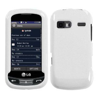 MYBAT Solid Ivory White Phone Protector Cover for LG C395