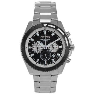 Citizen Mens Chronograph Stainless Steel Watch