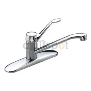 Moen Inc/Faucets CA7425 Chrome Single Kitchen Deck Faucet