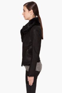 Helmut Lang Flux Fur Reversible Jacket for women