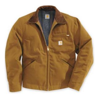 Carhartt J01 BRN TLL 44 Jacket, 44 In, Brown