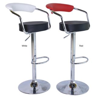 Axis Modern Adjustable Barstools Two tone Color (Set of 2) Today $174