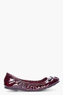 Marc By Marc Jacobs Patent Mouse Ballerina Flats for women