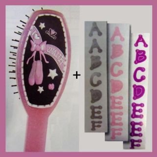 Personalize Your Own Love Ballet Hair Brush