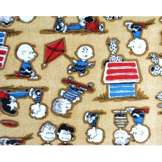 Charlie Brown Peanuts Gang Fabric ~ 2 yards ~ 45 wide ~ Lucy, Linus