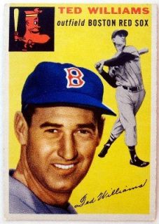 Ted Williams 1954 Topps Card #250