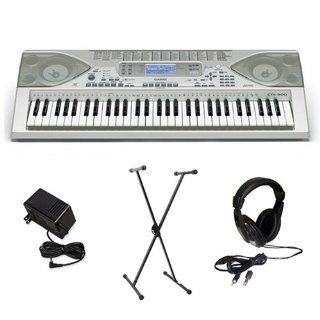 Casio CTK900 Electronic Keyboard with Premium Accessories