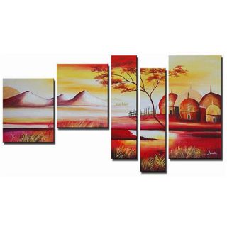 Paradise Hand Painted 5 piece Art Set Today $157.99