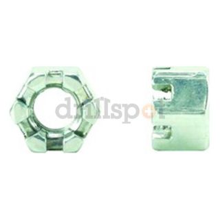 DrillSpot 90688 M5 DIN 935 Zinc Castle Nut Be the first to write a