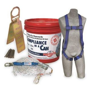 Protecta AA7040A Fall Protection Kit, Univ., 310 lb.