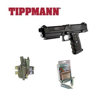 Tippmann TPX TiPX Paintball Pistol + Holster + 12 CO2