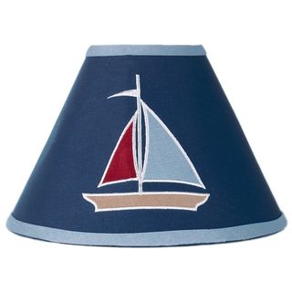 Sweet JoJo Designs Nautical Nights Navy Lamp Shade