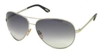 AUTHENTIC TOM FORD SUNGLASSES FT0035 CHARLES SILVER TF 35