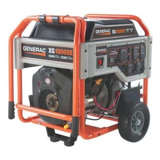 Generac 5802 Portable Generator, Rated Watt10000, 530cc