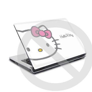 Laptop Skin Notebook Cover Aufkleber Hello Kitty white 