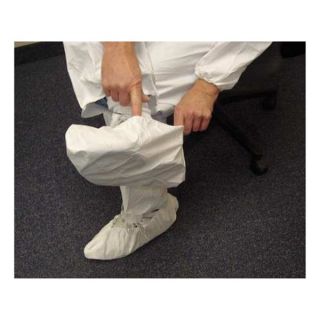 Enviroguard 8101 Disposable Shoe Covers, White, L, PK400