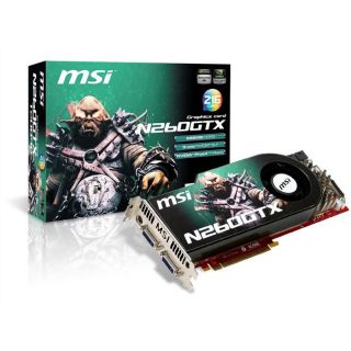 Nvidia GeForce GTX 260 896 Mo GDDR3   216 cores  Carte graphique PCI