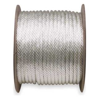 Approved Vendor 5W455 Rope, Nylon, 1/4 In, 500Ft