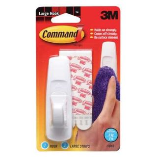 3M 17003 Large Hook w/ Command Adhesive, PK36