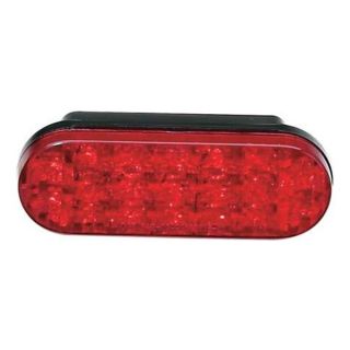 Federal Signal 607101 04 Warning Light, LED, Red, H 2 In