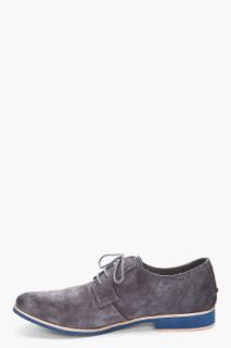 Diesel Grey Suede Konga Shoes for men