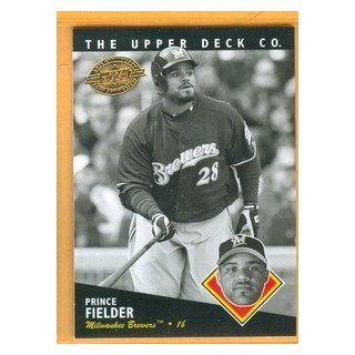 Upper Deck Timeline 20th Anniversary 141 Prince Fielder Brewers RARE