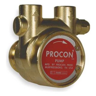 Procon 114B240F11BA 250 Pump, Rotary Vane, Brass