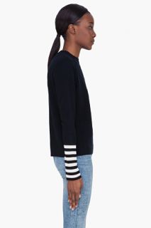 Marc By Marc Jacobs Black Cashmere Knit Zag Sweater for women