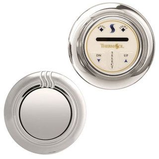 Termasol Traditional Temp Touch Plus Satin Nickel Steam Control