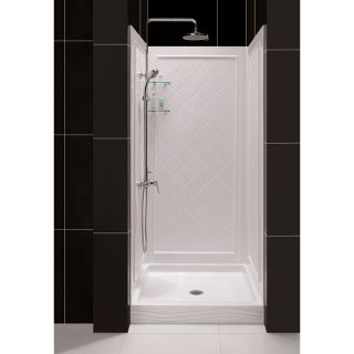 DreamLine 46 50 in W Qwall Back Wall Shower Kit Today $504.99