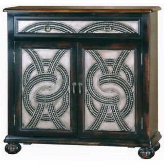 Distressed Brown Faux Metal Front Accent Chest Compare $949.99 Today