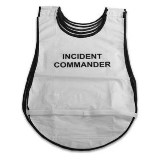 Dqe, Inc. IC1110 Hospital Incident Command Vests, 28 In. L