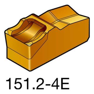 Sandvik Coromant N151.2 300 4E 1145 Carbide Q Cut Parting Insert, N151.2, Pack of 10