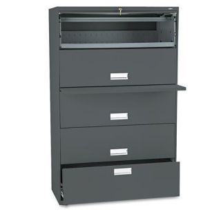 HON 600 Series 42 inch Wide 5 Drawer Lateral File Cabinet