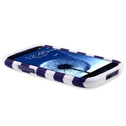 Stripe Case/ Protector/ Mount/ Charger for Samsung Galaxy S III/ S3