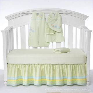 Halo SleepSack Friendly Caterpillar 5 piece Bumper free Crib Bedding