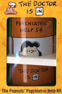 Peanuts The Doctor Is in The Peanuts Psychiatric Help Kit [With