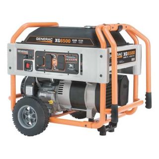 Generac 5796 Portable Generator, Rated Watts6500, 410cc