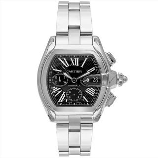 Cartier Mens Roadster Stainless Steel Watch